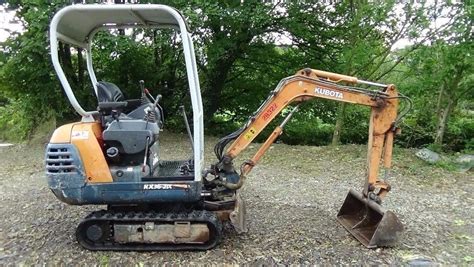 kubota mini digger not starting